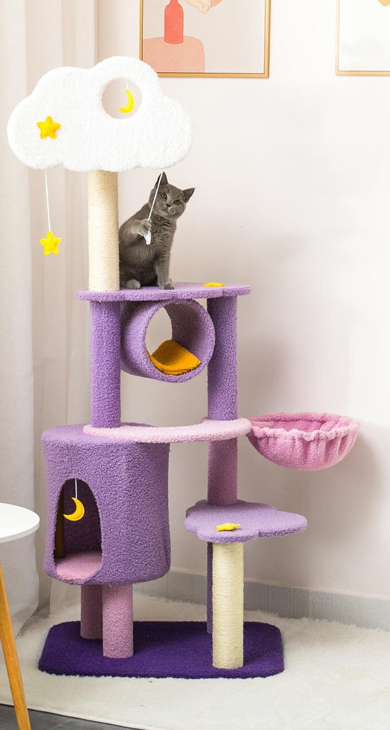 Fantasy Series Brilliant Nebula Cat Tree - 1.50M | Shortie Friends