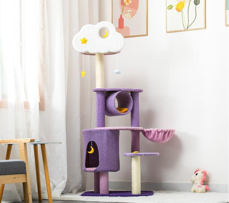 Fantasy Series Brilliant Nebula Cat Tree - 1.50M | Shortie Friends