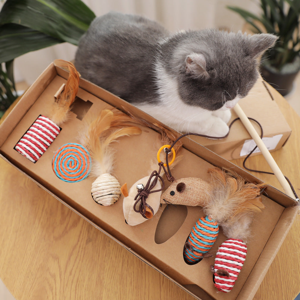 Cat Toy Kit 7 in 1 | Shortie Friends