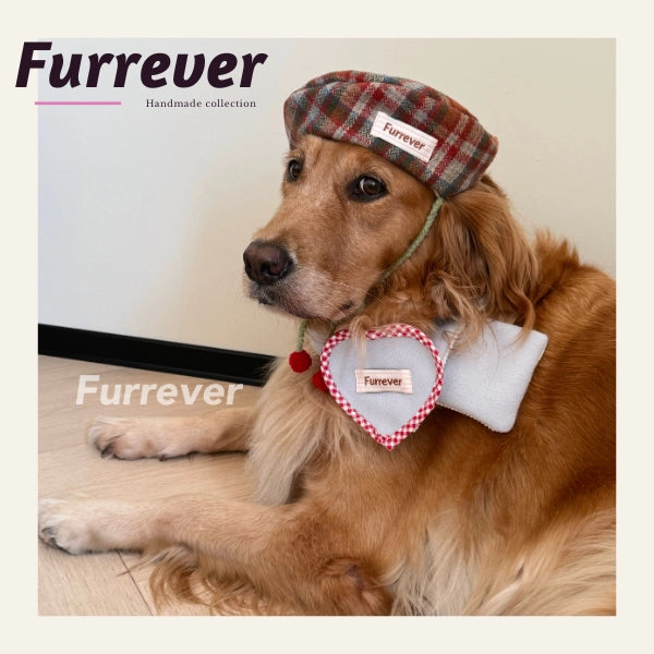 Furrever - Handmade Cherry Beret | Shortie Friends