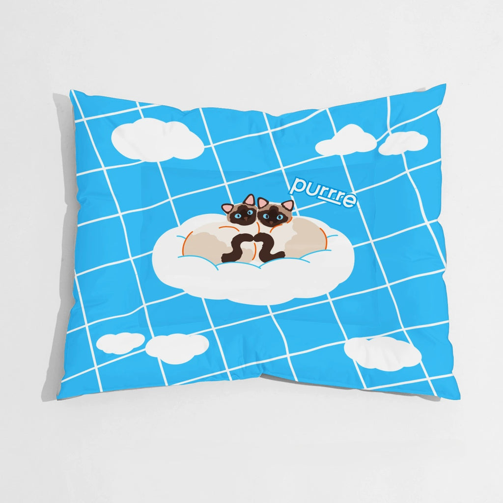 Purrre Cats on Cloud Cooling Mat | Bed - Shortie Friends