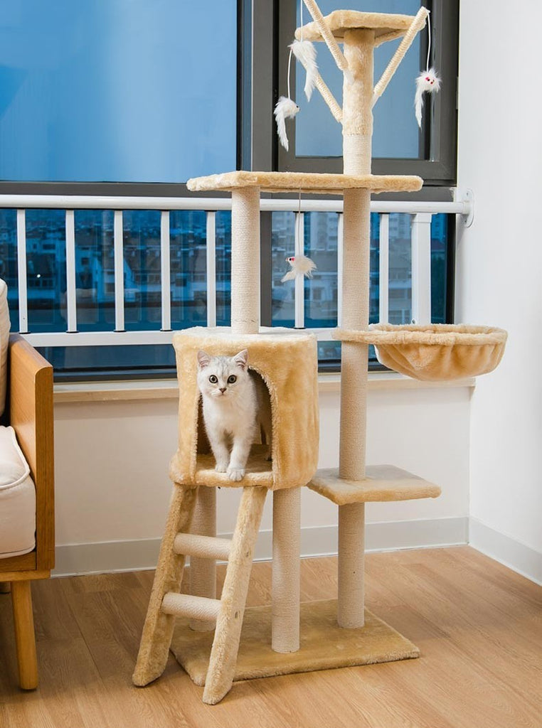 Deluxe 5-Tier Cat Tree | Shortie Friends