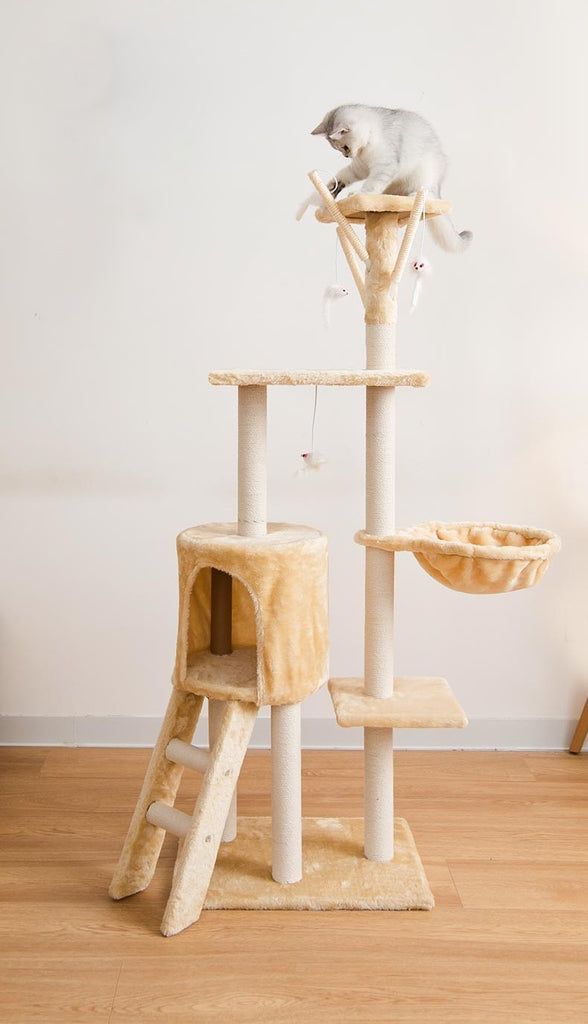 Deluxe 5-Tier Cat Tree | Shortie Friends