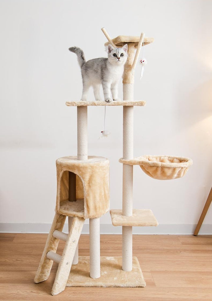 Deluxe 5-Tier Cat Tree | Shortie Friends
