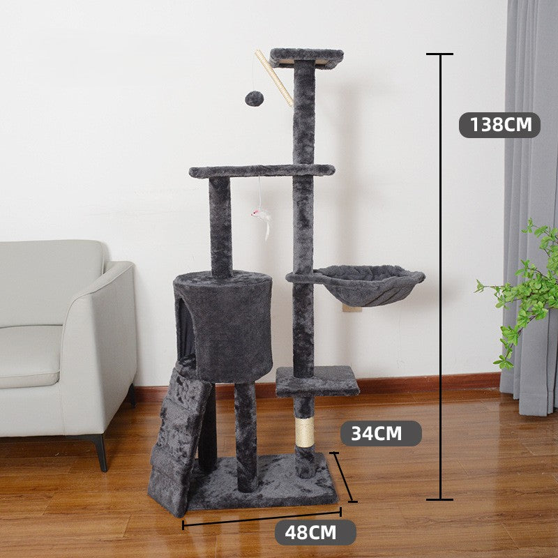 Deluxe 5-Tier Cat Tree | Shortie Friends