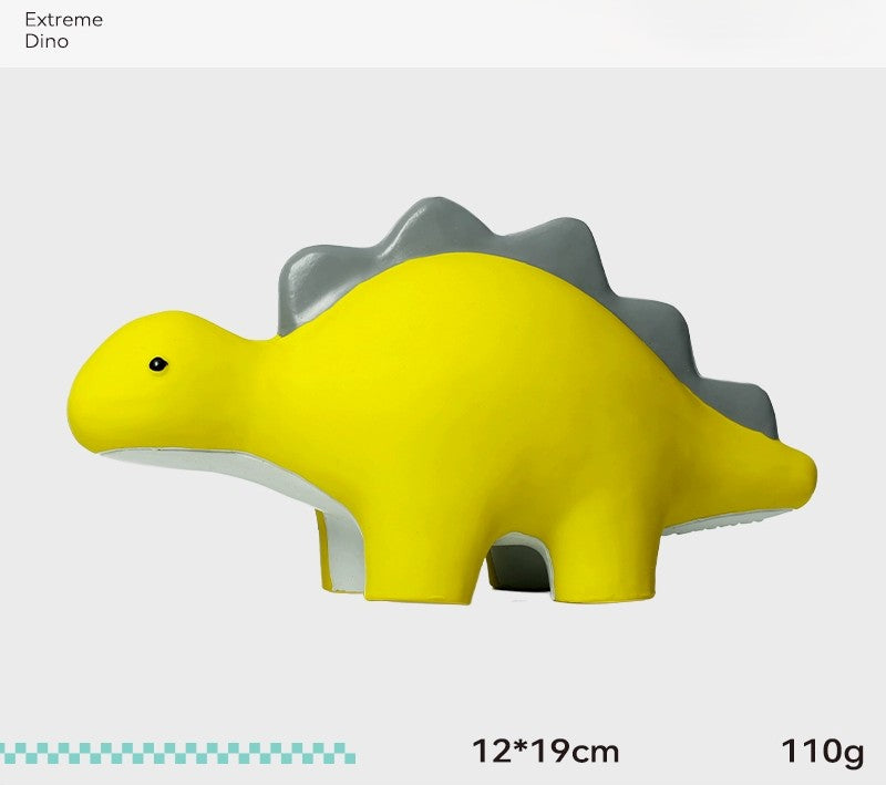 Dog-Toy-Q-MONSTER-Natural-Rubber-Squeaky-Toy-Dinosaur-Interactive-Floating-Toy | Shortie Friends