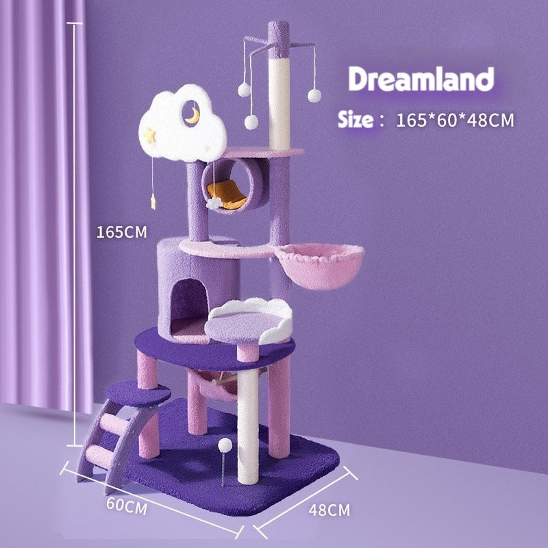Fantasy Series Dreamland Cat Tree - 1.65M | Shortie Friends