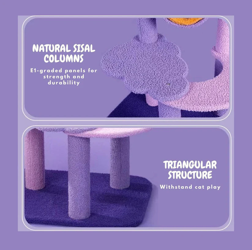 Fantasy Series Dreamland Cat Tree - 1.65M | Shortie Friends