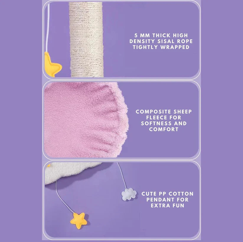 Fantasy Series Dreamland Cat Tree - 1.65M | Shortie Friends