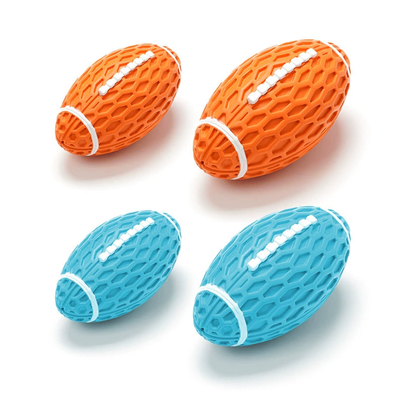 Natural Rubber Football Dog Toy | Shortie Friends