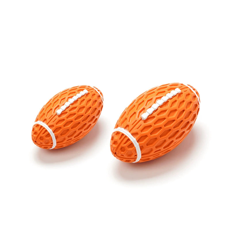 Natural Rubber Football Dog Toy | Shortie Friends