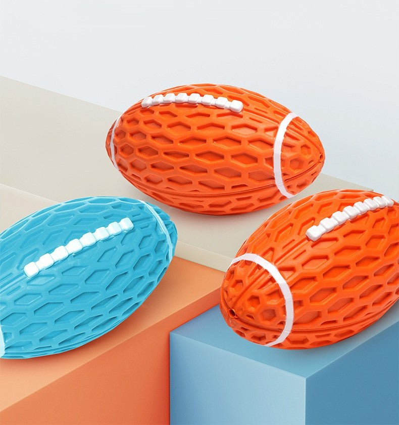Natural Rubber Football Dog Toy | Shortie Friends
