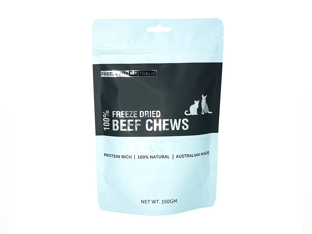 Freeze Dry Australia Freeze Dried Beef Chews | Shortie Friends