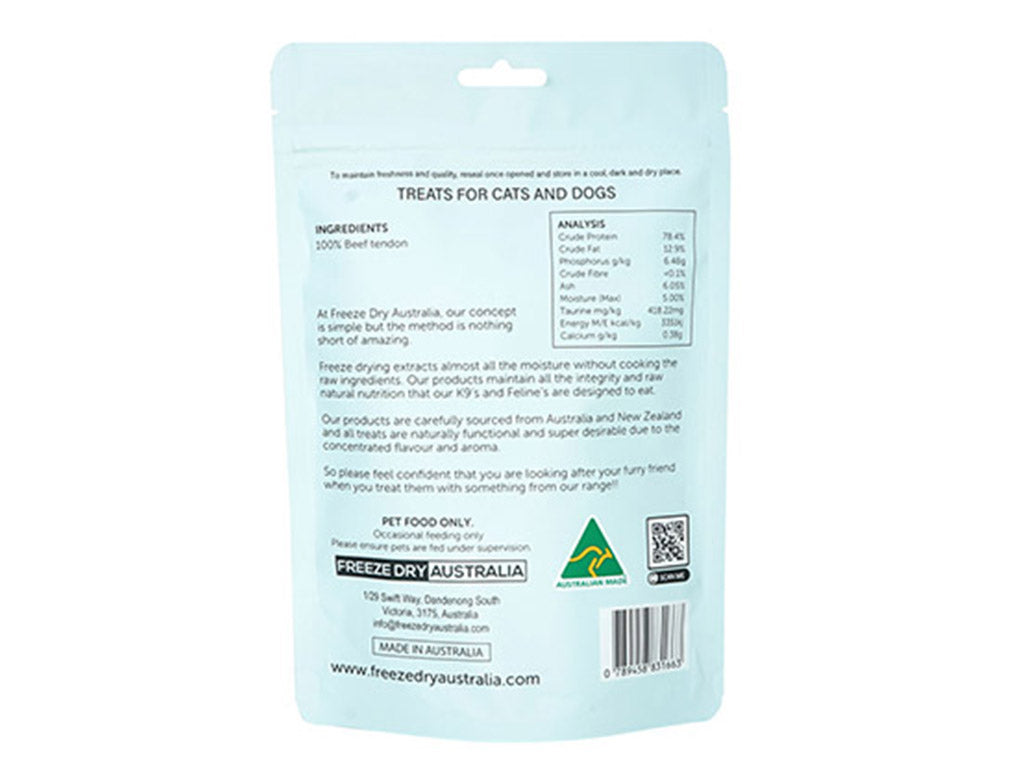 Freeze Dry Australia Freeze Dried Beef Chews | Shortie Friends