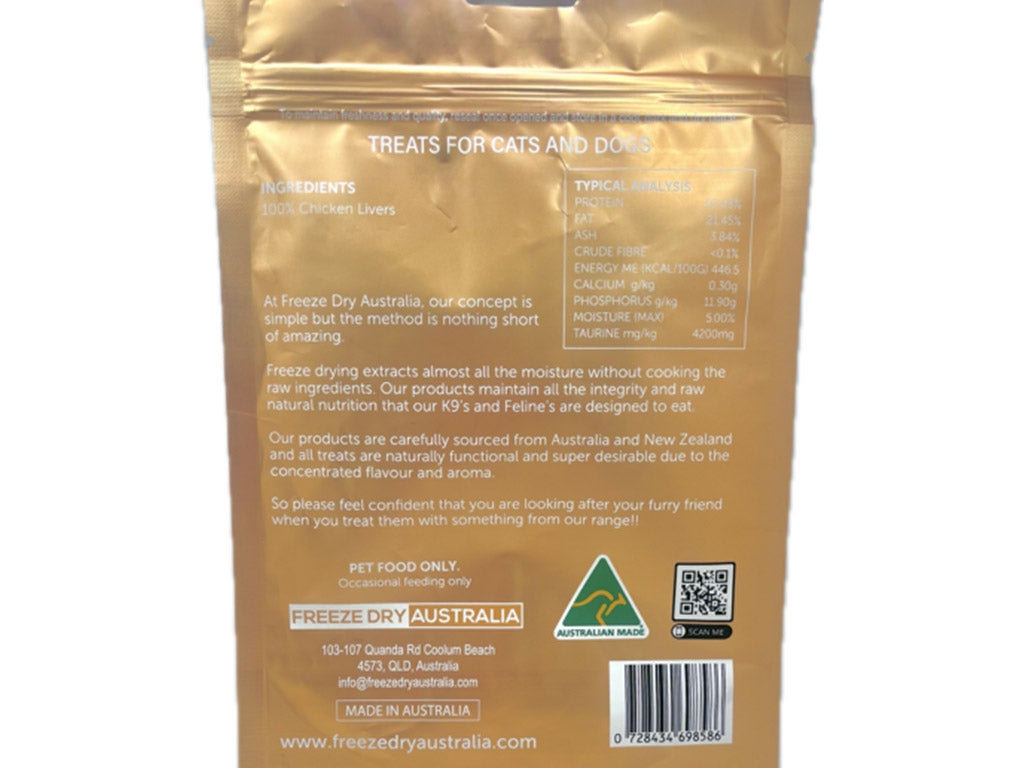 Freeze Dry Australia Freeze Dried Salmon Bellies | Shortie Friends