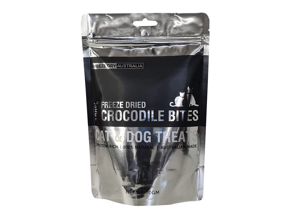 Freeze Dry Australia Freeze Dried Crocodile Bites | Shortie Friends