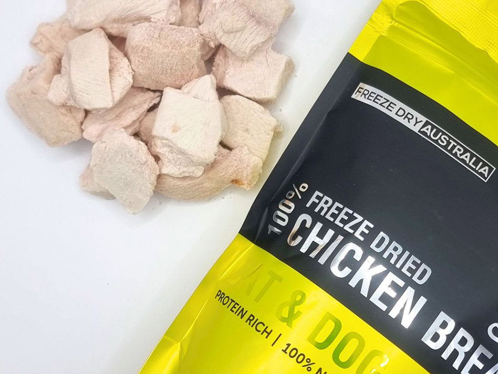 Freeze Dry Australia Freeze Dried Diced Chicken Breast | Shortie Friends