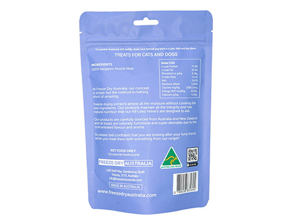 FDA Freeze Dried Kangaroo Cookie | Shortie Friends