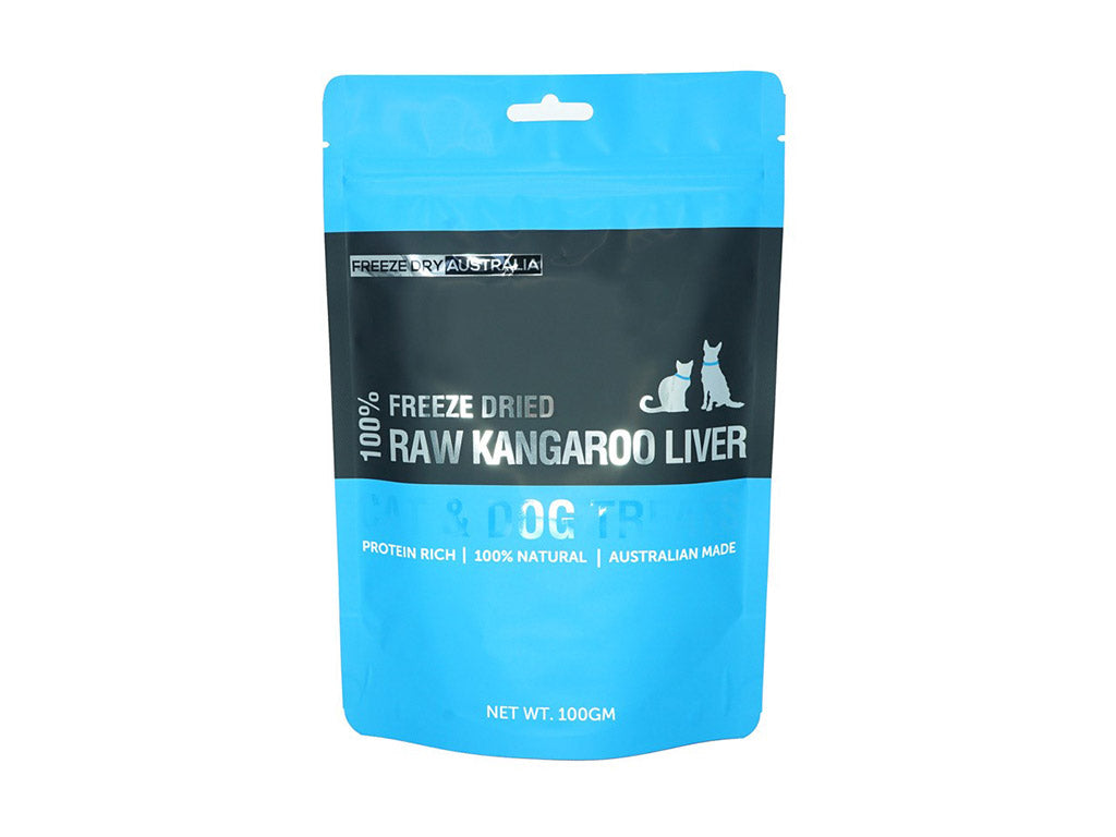 Freeze Dry Australia Freeze Dried Kangaroo Liver | Shortie Friends