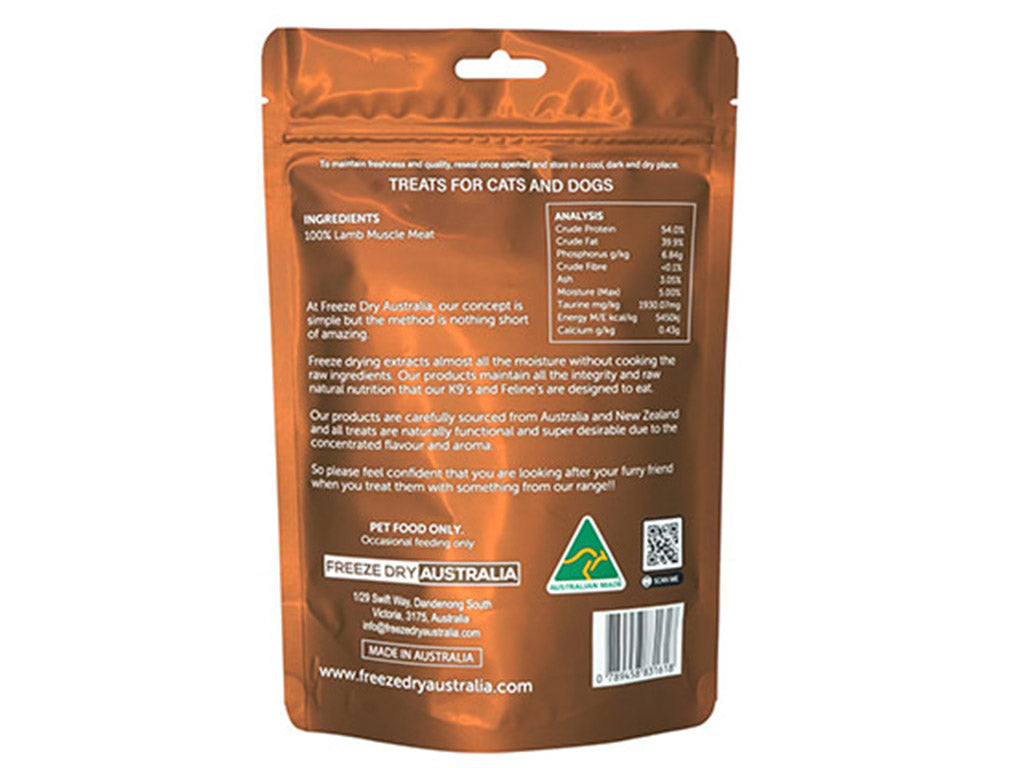 FDA Freeze Dried Lamb Cookie | Shortie Friends