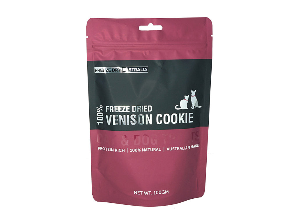 FDA Freeze Dried Venison Cookie | Shortie Friends