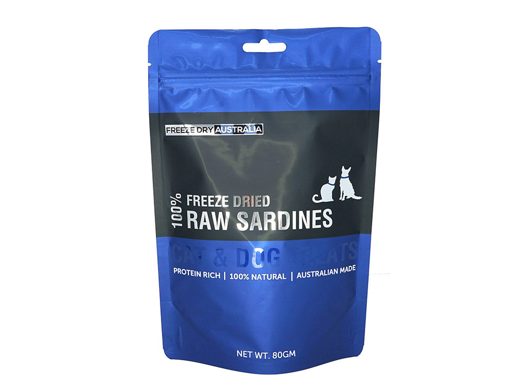 Freeze Dry Australia Freeze Dried Whole Sardines | Shortie Friends