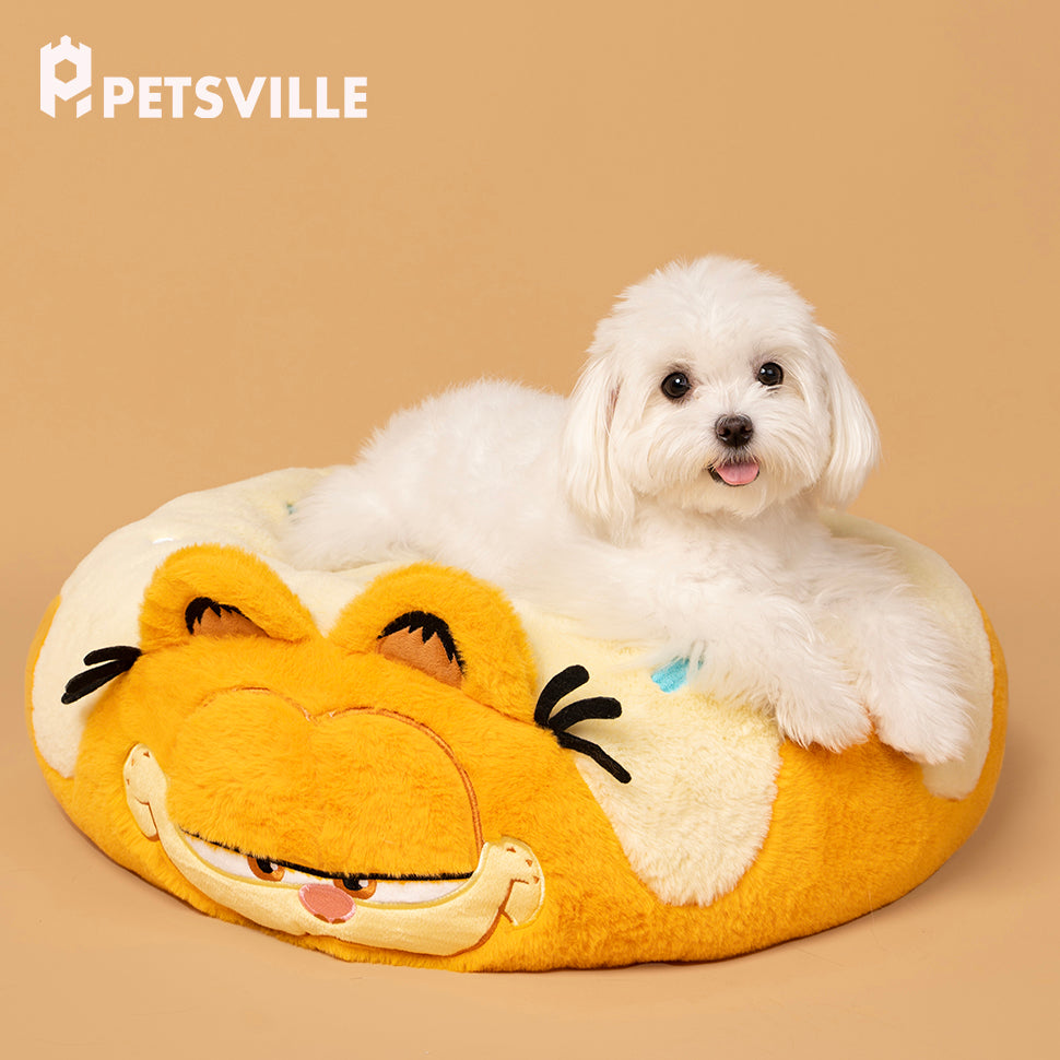 Garfield x Petsville Donut Bed Round | Shortie Friends