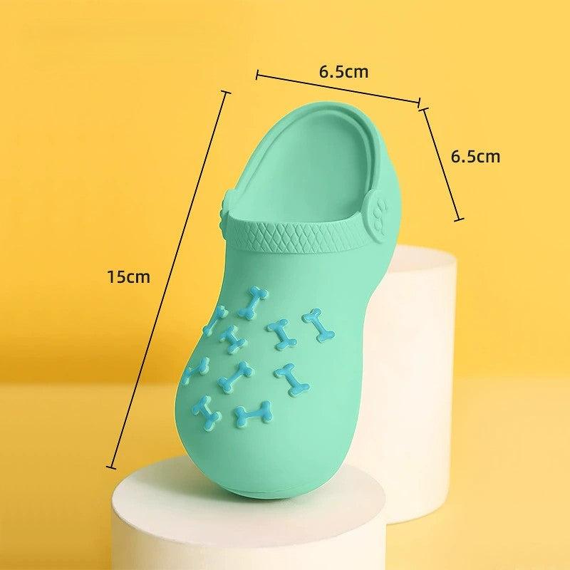 Latex Squeaky Slipper Toy | Shortie Friends