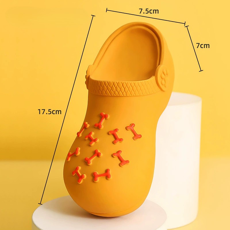 Latex Squeaky Slipper Toy | Shortie Friends