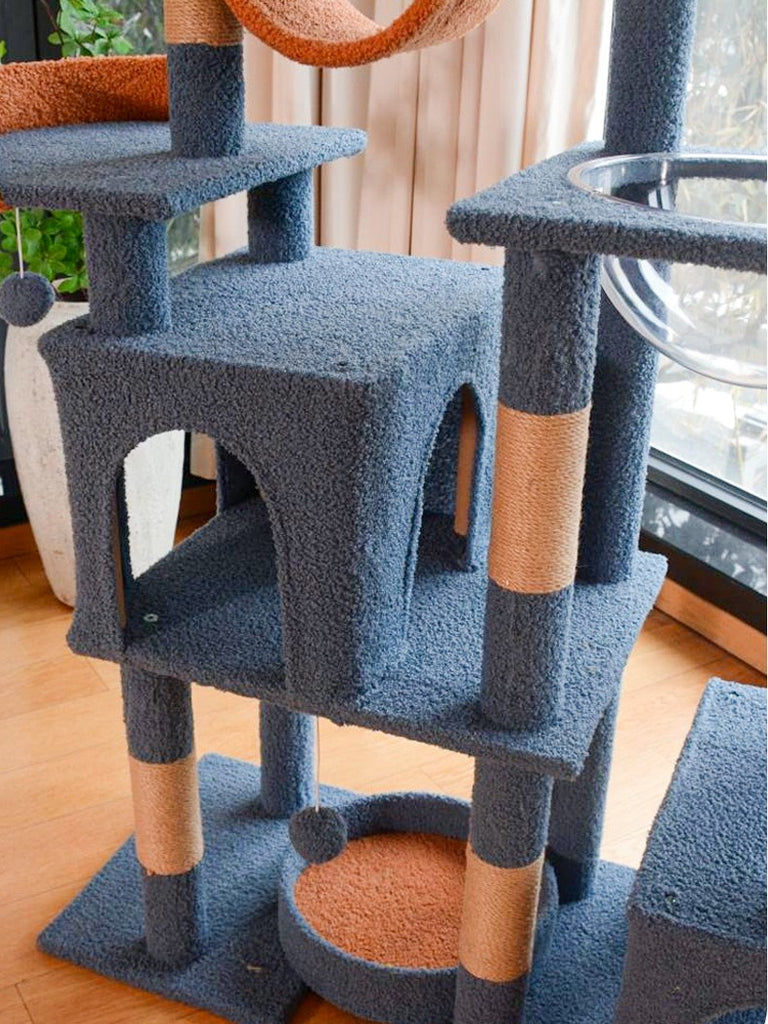 Luxury Modular Castle Cat Tree | Shortie Friends
