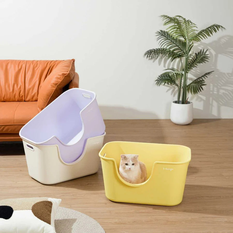 Mango Butter Litter Box Large 61.5 x 41.5mm + Free Scoop | Shortie Friends