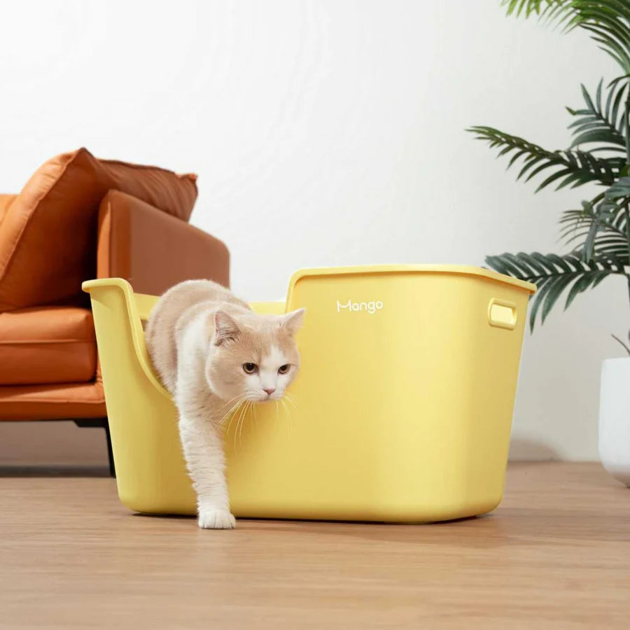 Mango Butter Litter Box Large 61.5 x 41.5mm + Free Scoop | Shortie Friends