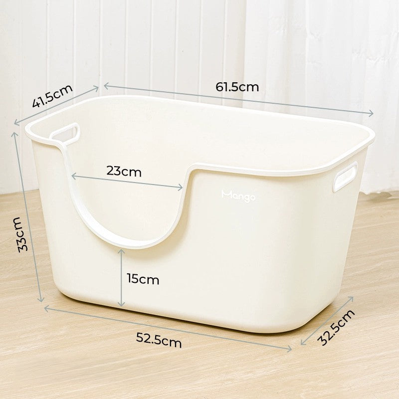 Mango Butter Litter Box Large 61.5 x 41.5mm + Free Scoop | Shortie Friends