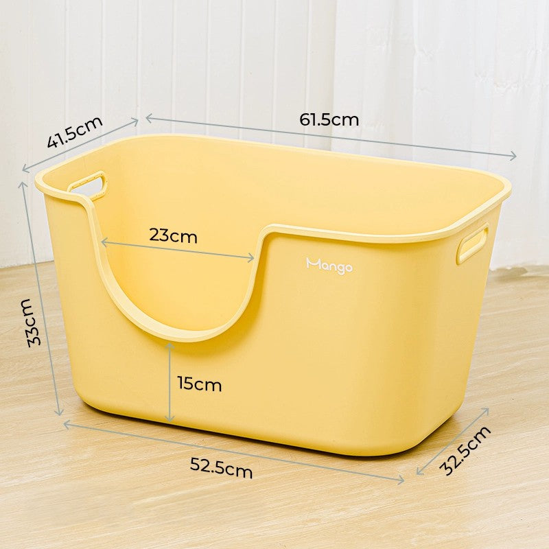 Mango Butter Litter Box Large 61.5 x 41.5mm + Free Scoop | Shortie Friends