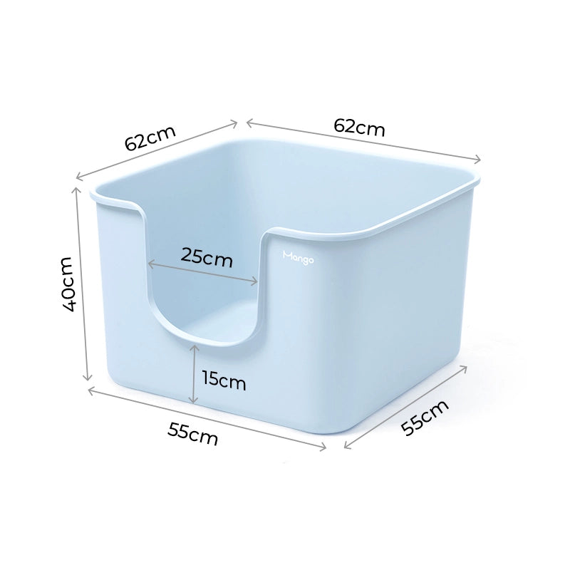 Mango Cube Litter Box Extra Large 62 x 62cm | Shortie Friends