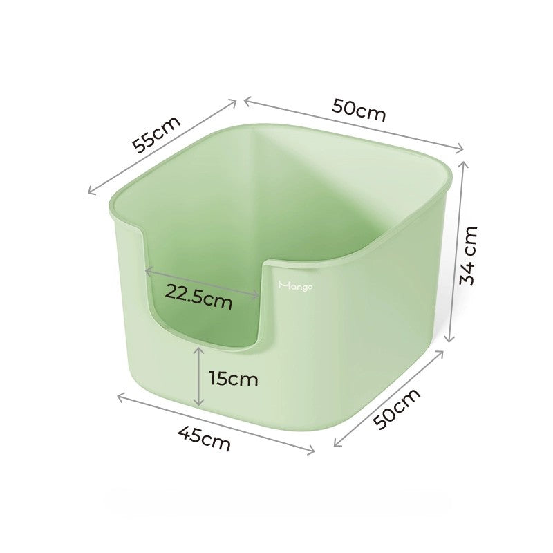 Mango Cube Litter Box Large 55 x 50cm | Shortie Friends