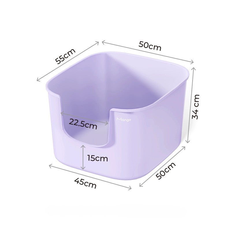 Mango Cube Litter Box Large 55 x 50cm | Shortie Friends