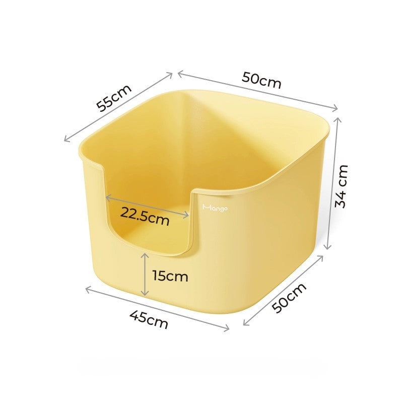 Mango Cube Litter Box Large 55 x 50cm | Shortie Friends