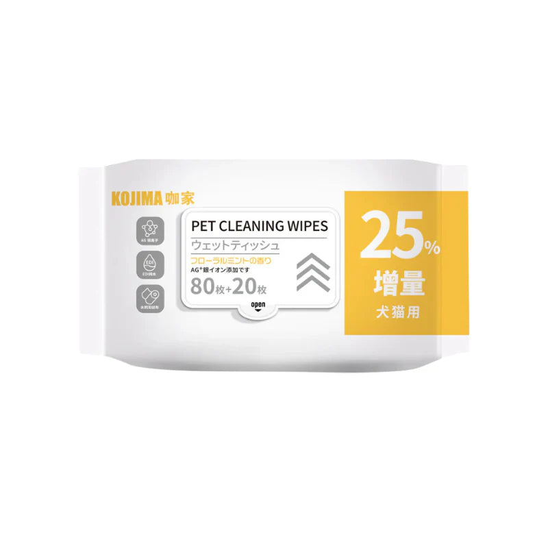 Kojima Pet Wet Wipes 100pcs | Shortie Friends