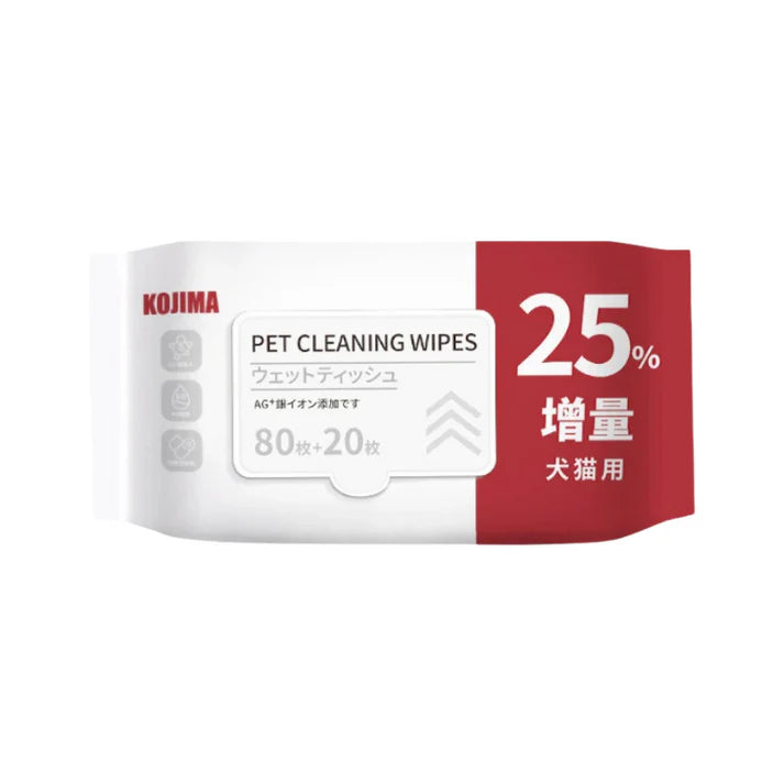 Kojima Pet Wet Wipes 100pcs | Shortie Friends