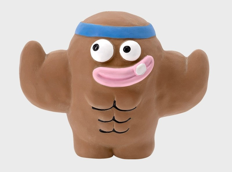QMonster Latex Squeaky Toy Clay Sculpture | Shortie Friends