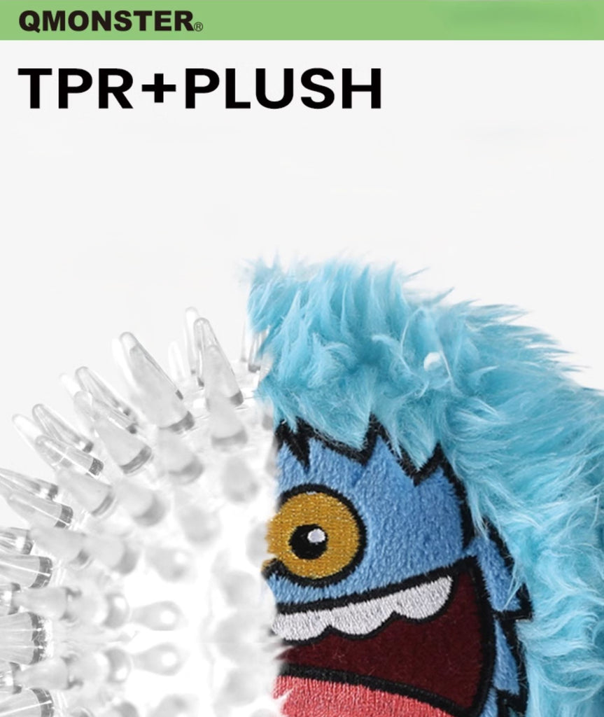 QMonster Long Legged Squeaking Plush Toy | Shortie Friends