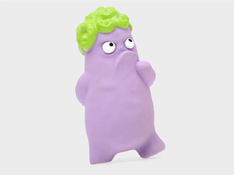 QMonster Latex Squeaky Toy Clay Sculpture | Shortie Friends