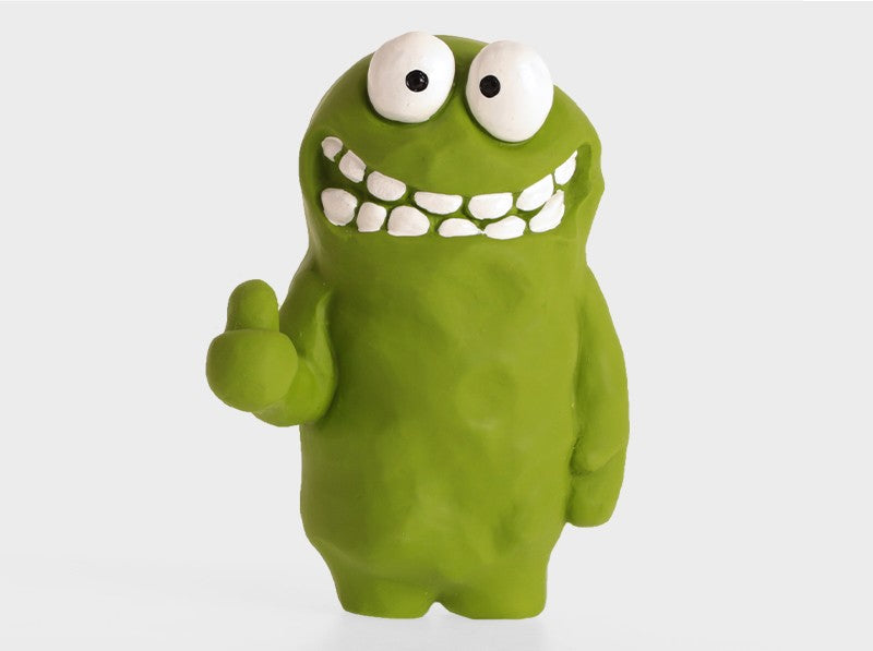 QMonster Latex Squeaky Toy Clay Sculpture | Shortie Friends
