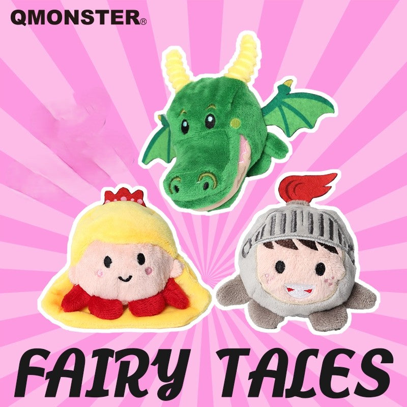 QMonster Fairy Tales Squeaking Bounce Toy | Shortie Friends