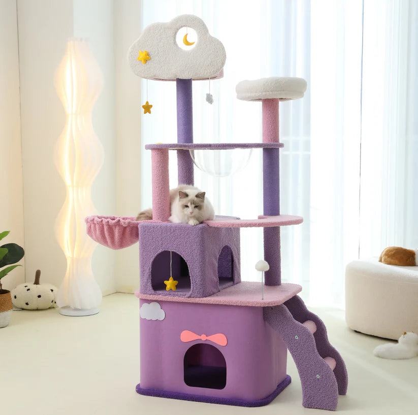 Fantasy Series Tales of the Nebula Cat Tree - 1.70M | Shortie Friends