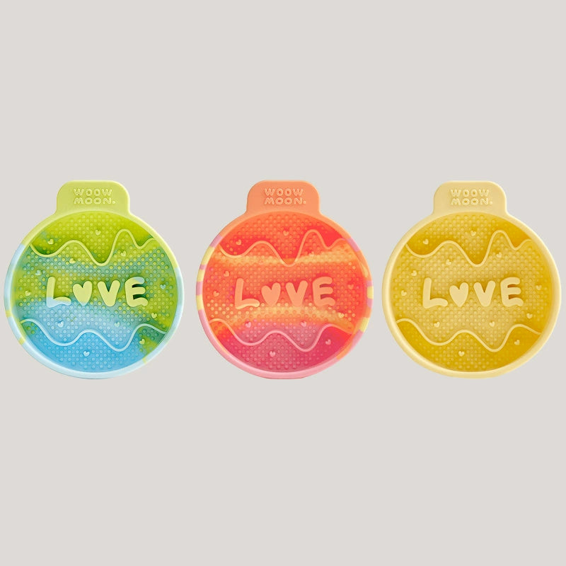 WOOWmoon LOVE Silicone Slow Feeder Bundle Set of 3 | Shortie Friends