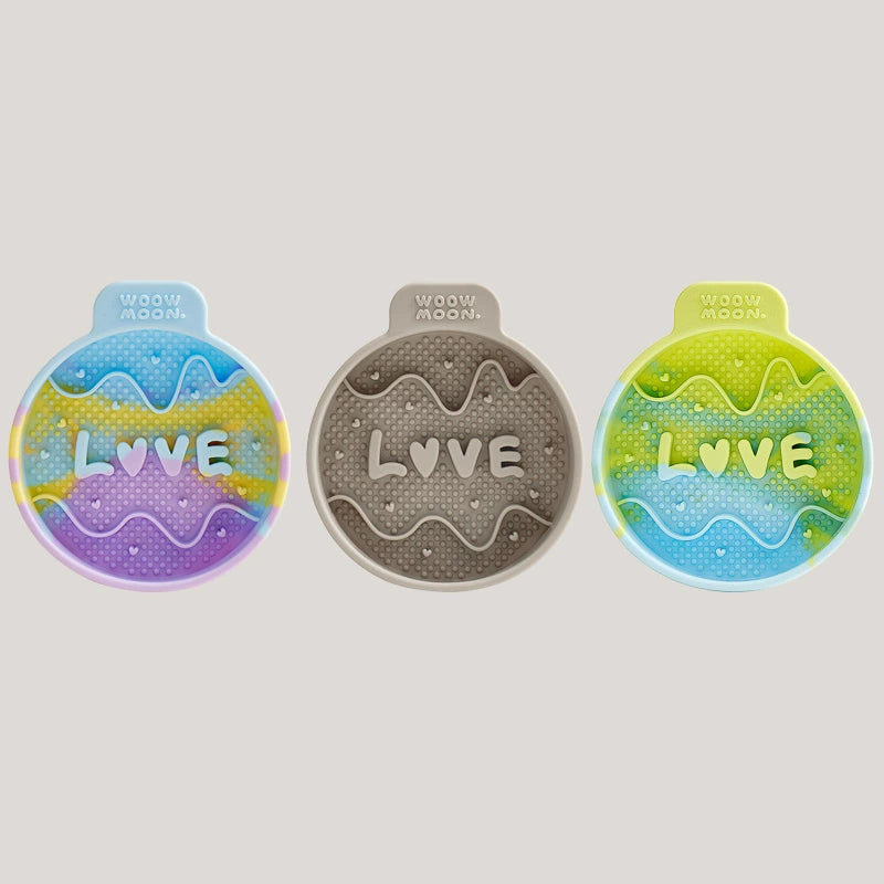 WOOWmoon LOVE Silicone Slow Feeder Bundle Set of 3 | Shortie Friends
