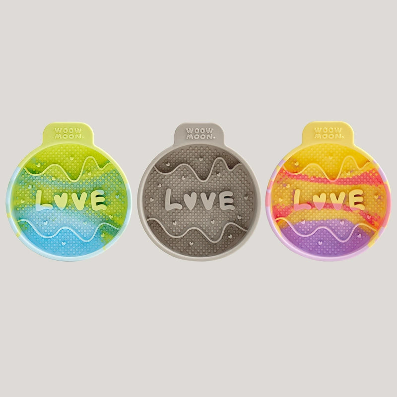 WOOWmoon LOVE Silicone Slow Feeder Bundle Set of 3 | Shortie Friends