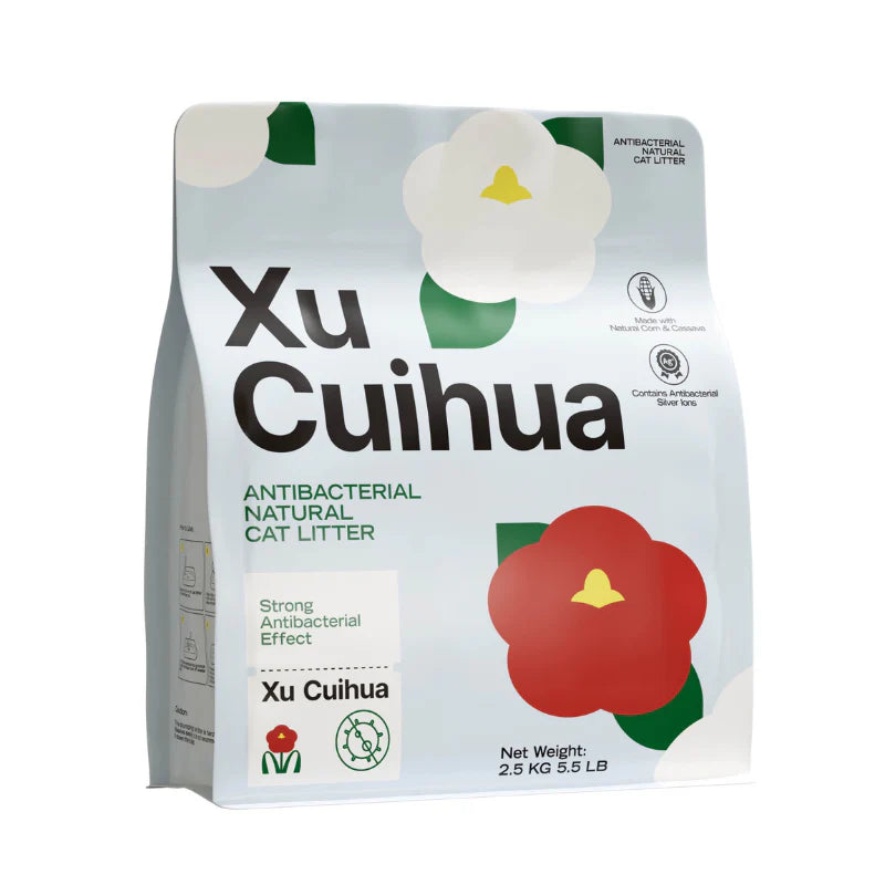 Xu Cuihua Antibacterial Natural Cat Litter 2.5kg | Shortie Friends